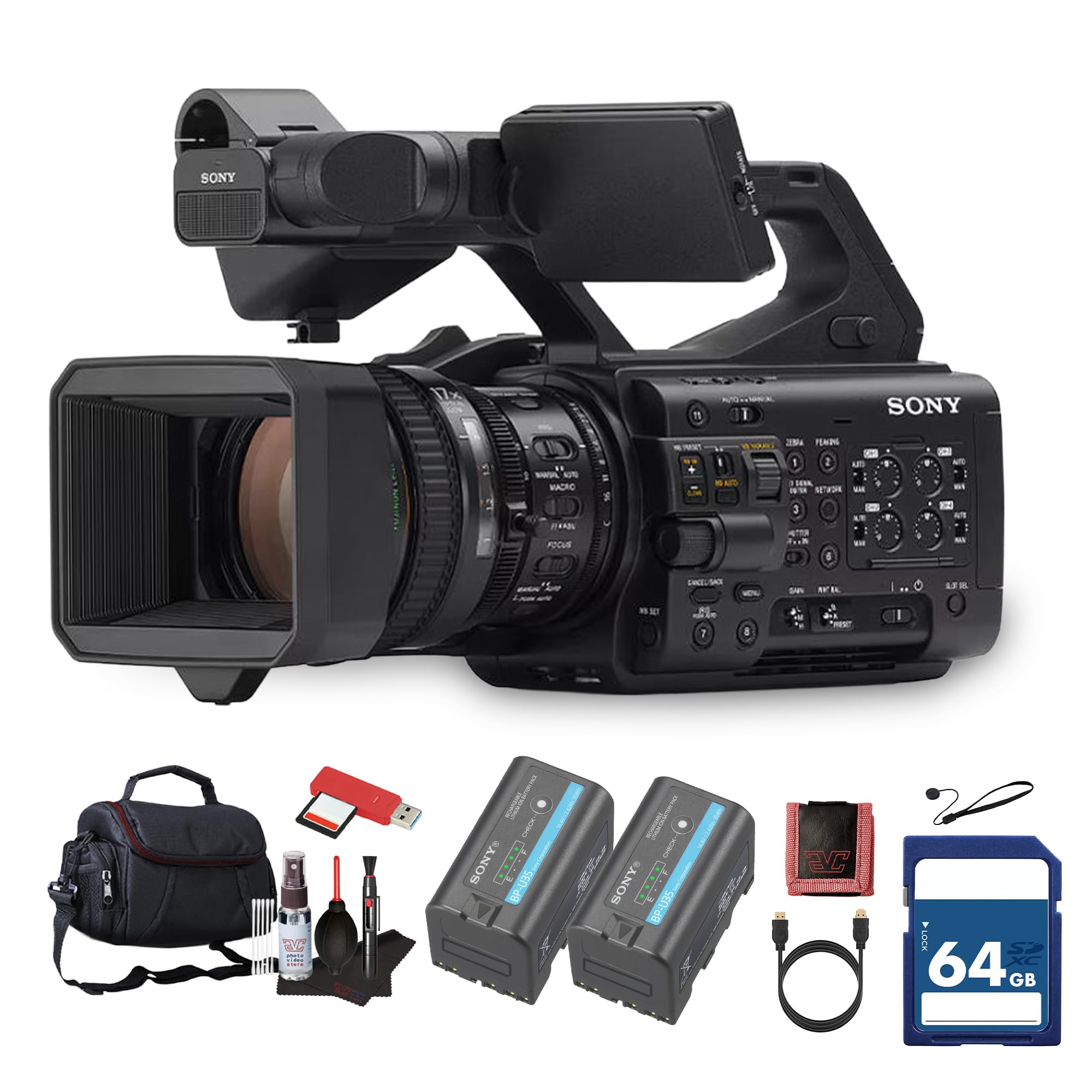 Amazon.com : Sony PXW-Z300 3-CMOS XDCAM Camcorder | Shoulder-Mount